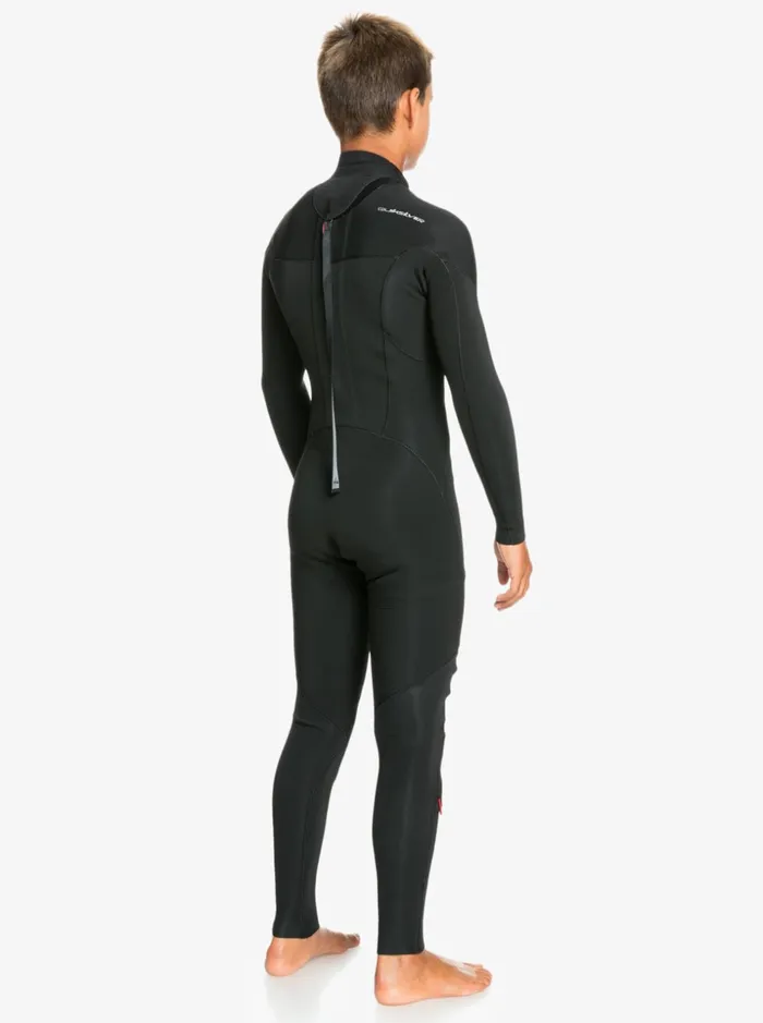 Boys Quiksilver Wetsuits Boy039s 816 43mm Sessions LSL Fullsuit Black Boys Quiksilver Wetsuits Boy039s 816 43mm Sessions LSL Fullsuit Black