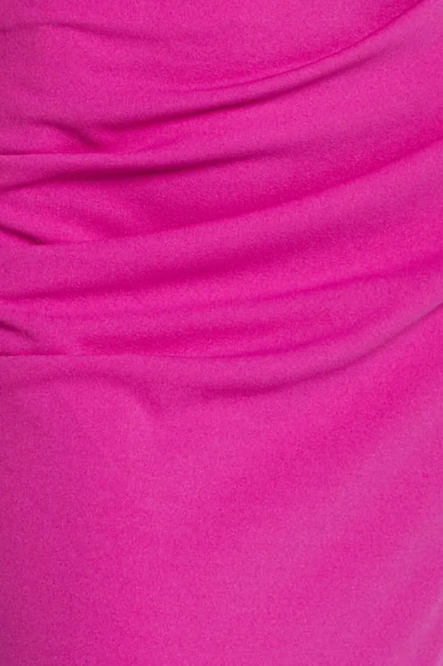 Calanthe Midi Dress 8211 Strapless Tuck Detail Dress In Orchid Women Showpo Dresses