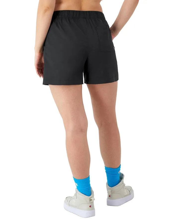 Campus Shorts C Logo 4034 Black Women Champion Shorts