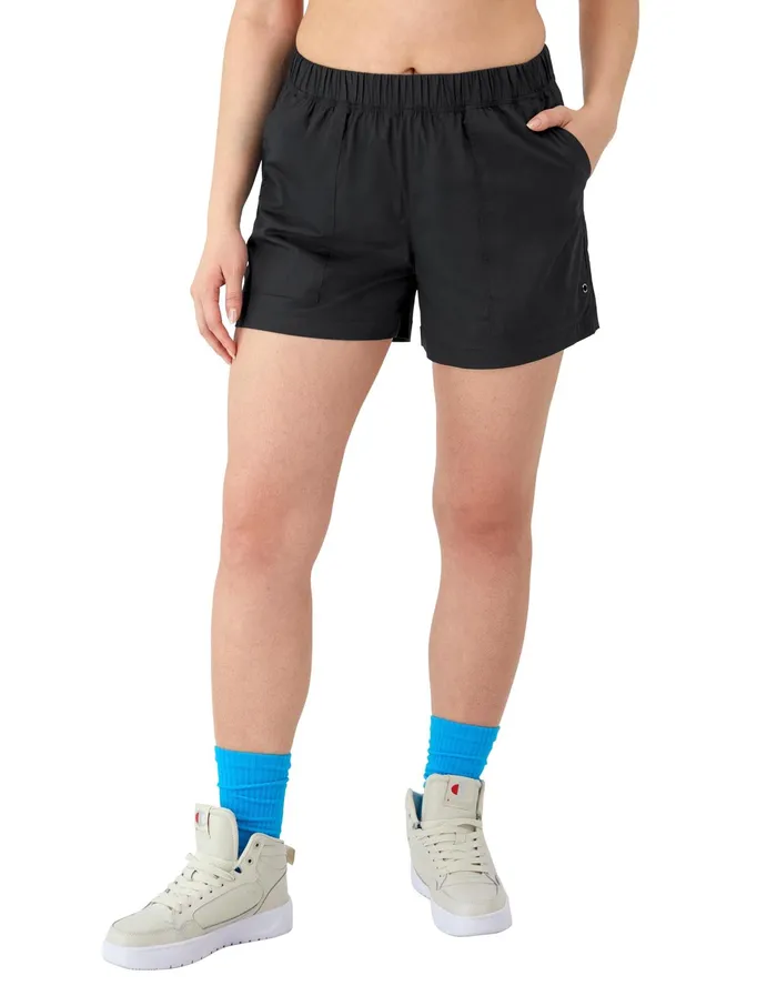 Campus Shorts C Logo 4034 Black Women Champion Shorts