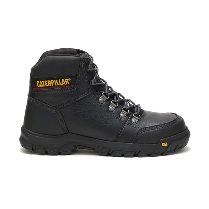 Cat Footwear Boots Men039s Outline Steel Toe Work Boot Black 8211 Men