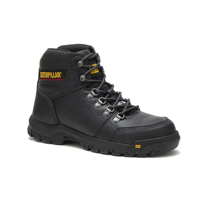 Cat Footwear Boots Men039s Outline Steel Toe Work Boot Black 8211 Men