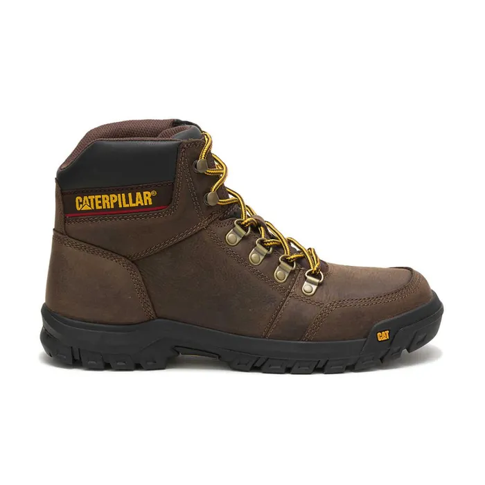 Cat Footwear Boots Men039s Outline Work Boot Seal Brown 8211 Men