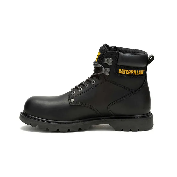 Cat Footwear Boots Men039s Second Shift Waterproof Steel Toe Work Boot Black 8211 Men