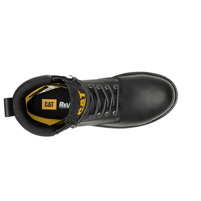 Cat Footwear Boots Men039s Second Shift Waterproof Steel Toe Work Boot Black 8211 Men