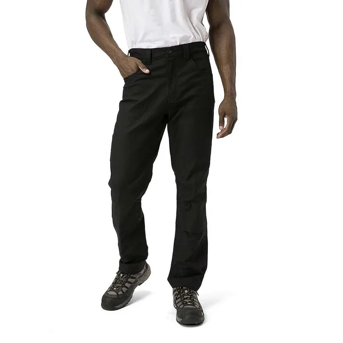Cat Footwear Pants Men039s Double Front Stretch Canvas Straight Fit Utility Pant Black 8211 Men