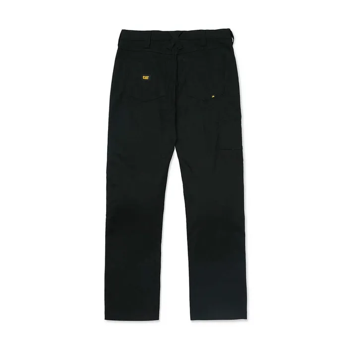 Cat Footwear Pants Men039s Double Front Stretch Canvas Straight Fit Utility Pant Black 8211 Men