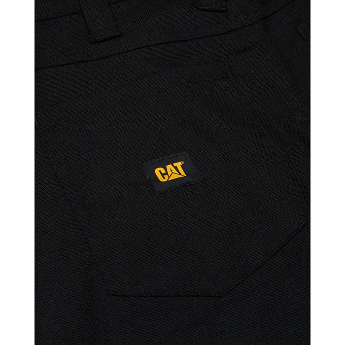 Cat Footwear Pants Men039s Double Front Stretch Canvas Straight Fit Utility Pant Black 8211 Men