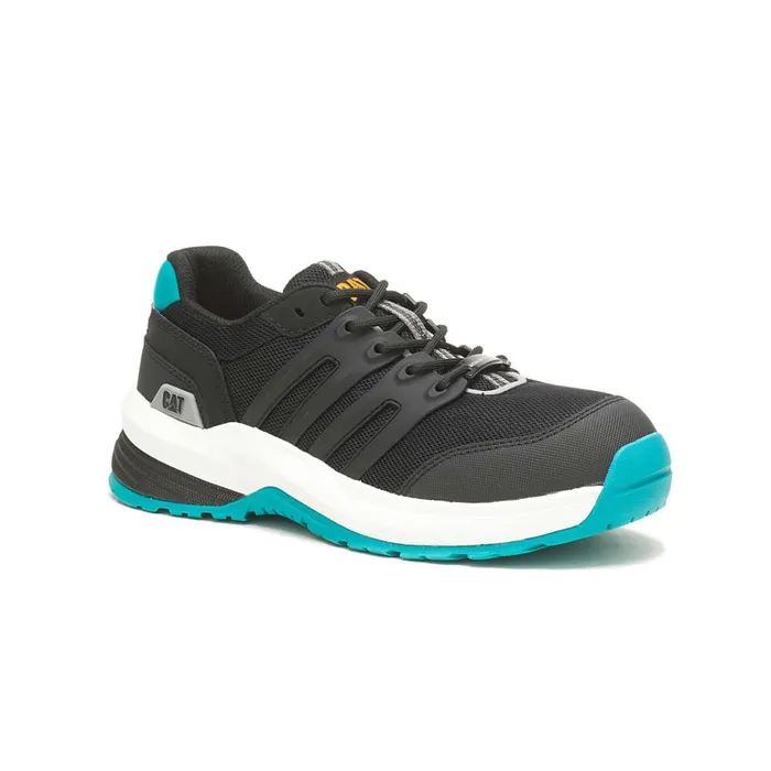 Cat Footwear Shoes Women039s Streamline 20 Composite Toe Work Shoe Blackteal 8211 Women