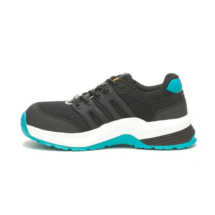 Cat Footwear Shoes Women039s Streamline 20 Composite Toe Work Shoe Blackteal 8211 Women