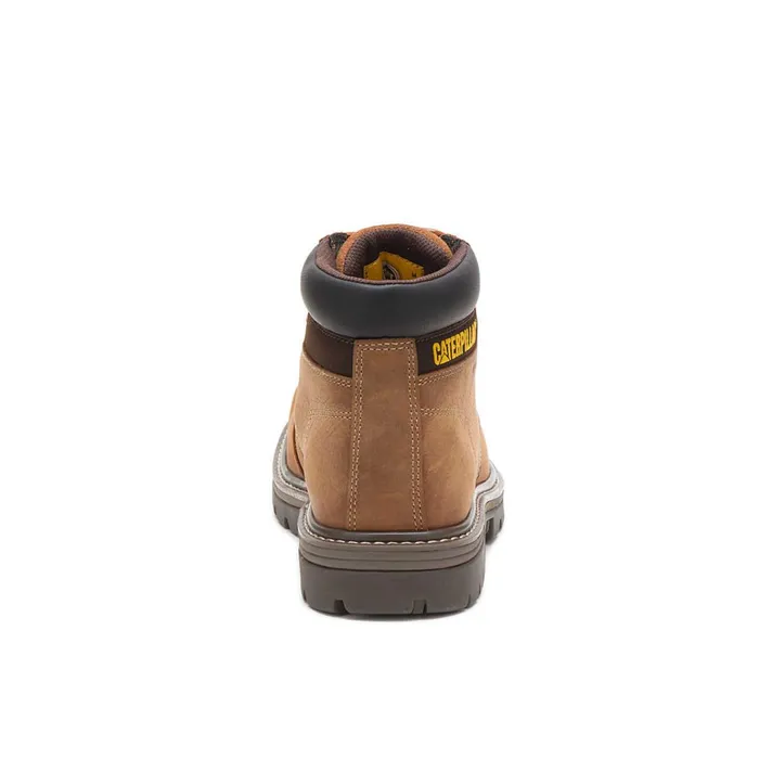 Cat Footwear Soft Toe Men039s Outbase Waterproof Work Boot Brown 8211 Men