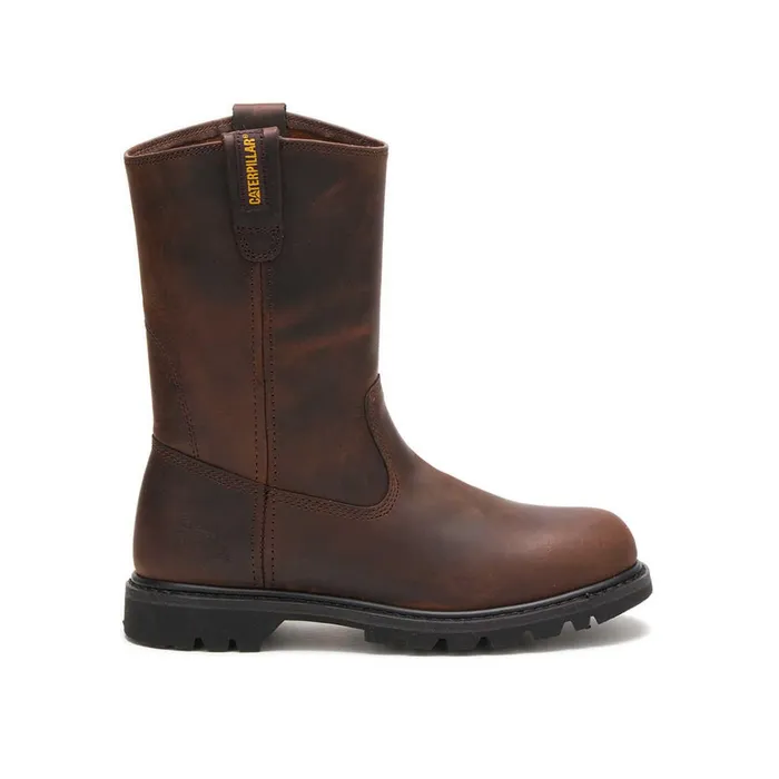 Cat Footwear Soft Toe Men039s Revolver Work Boot Brown 8211 Men