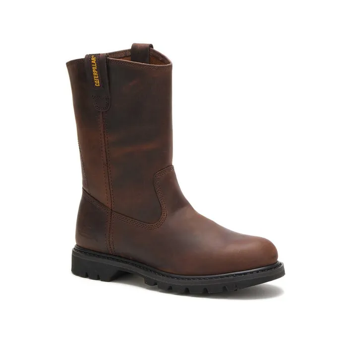 Cat Footwear Soft Toe Men039s Revolver Work Boot Brown 8211 Men