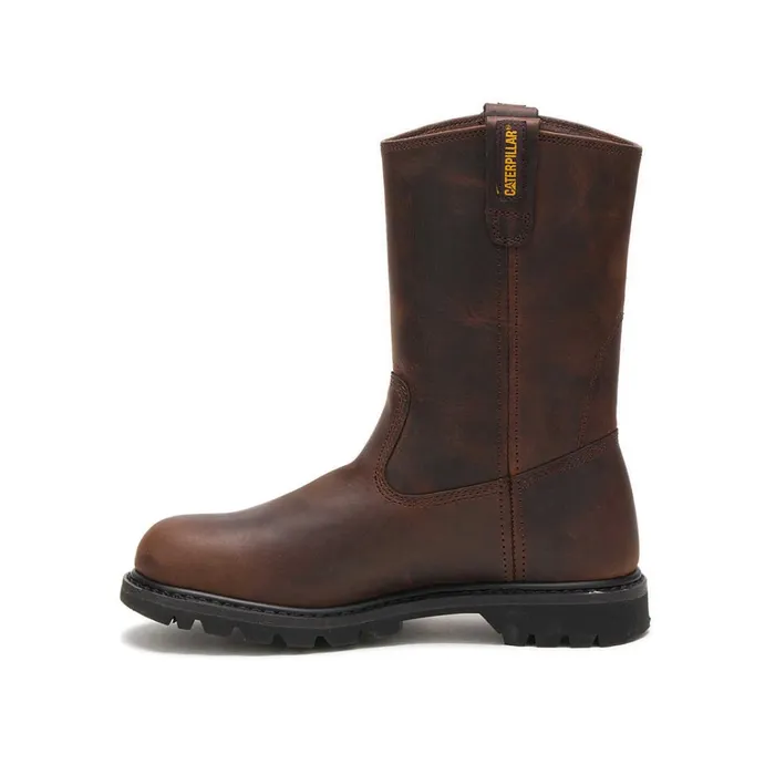 Cat Footwear Soft Toe Men039s Revolver Work Boot Brown 8211 Men