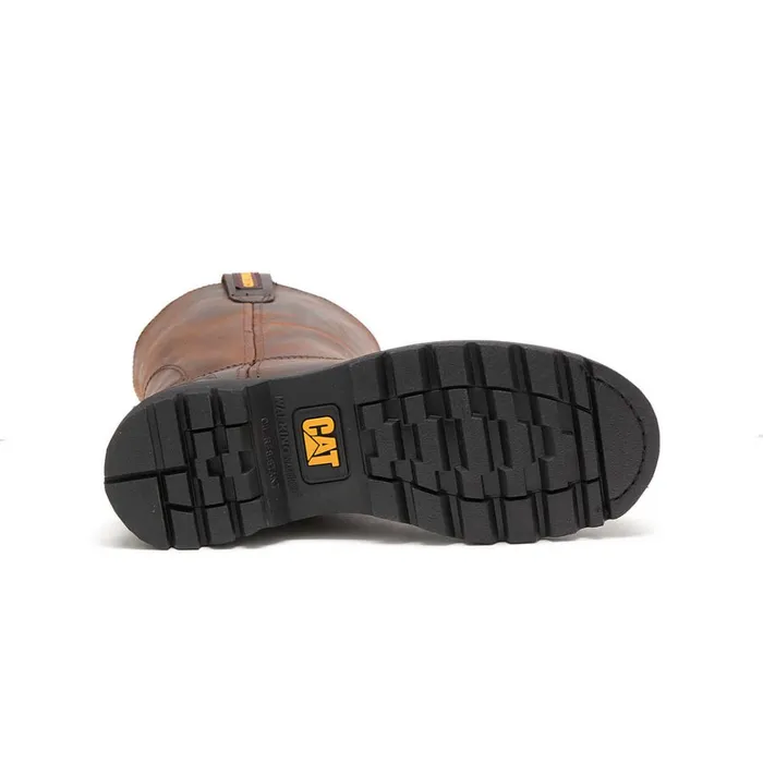 Cat Footwear Soft Toe Men039s Revolver Work Boot Brown 8211 Men