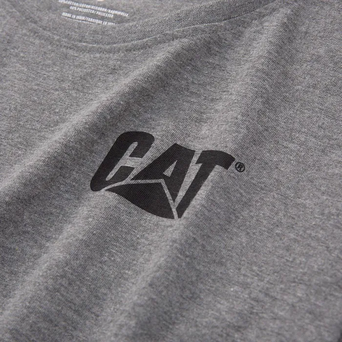Cat Footwear Tops and Outerwear Women039s Trademark Tee Grey 8211 Women
