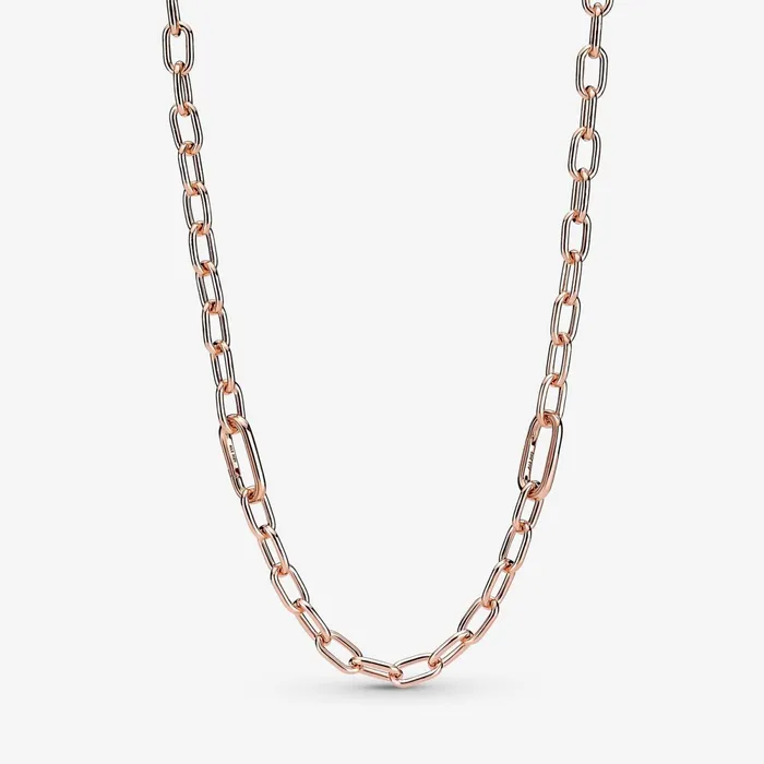 Chain Necklaces Women Pandora Online ME SmallLink Chain Necklace Rose Gold Plated