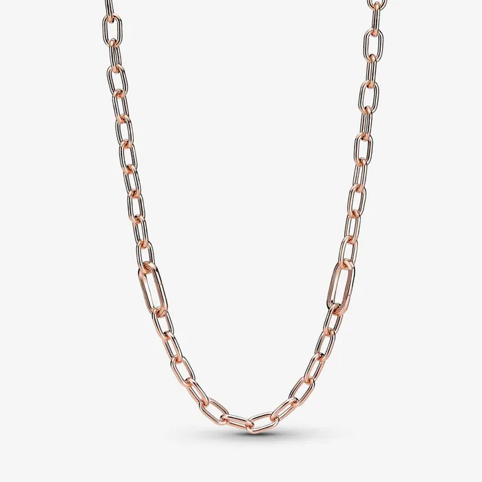 Chain Necklaces Women Pandora Online ME SmallLink Chain Necklace Rose Gold Plated