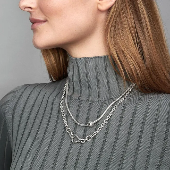 Chain Necklaces Women Pandora Online Moments Snake Chain Necklace Sterling Silver