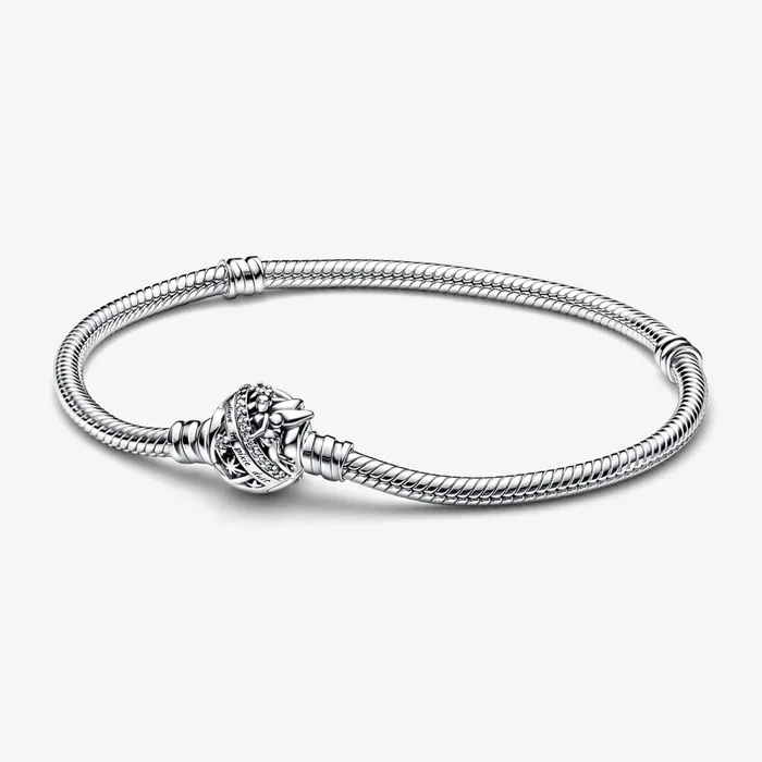 Chains Women Pandora Disney Tinker Bell Clasp Moments Snake Chain Bracelet