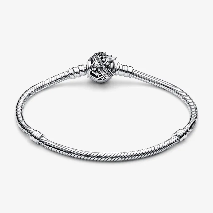 Chains Women Pandora Disney Tinker Bell Clasp Moments Snake Chain Bracelet