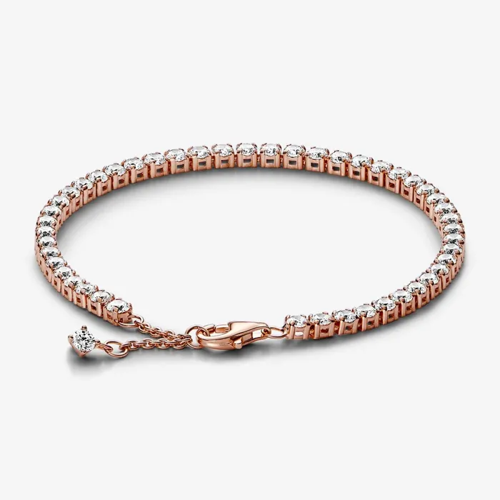 Chains Women Pandora Sparkling Tennis Bracelet