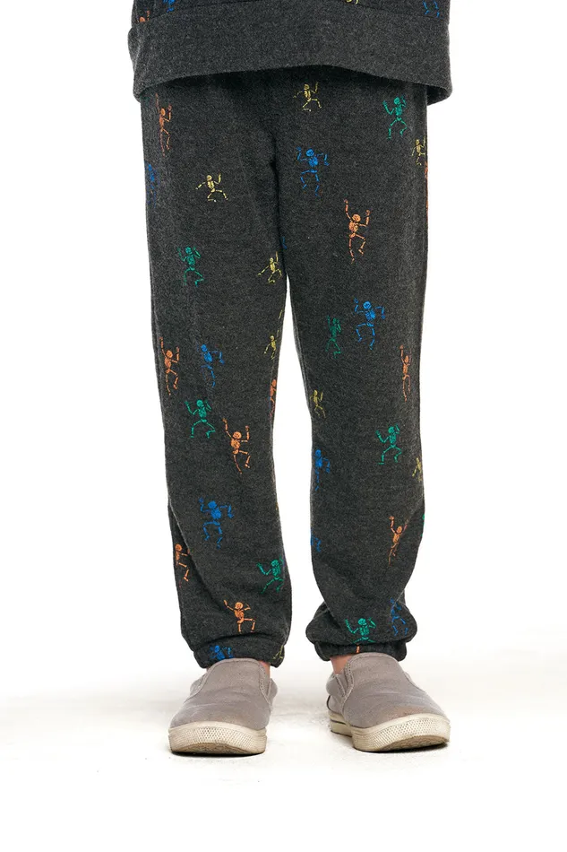 Chaser Brand Bottoms Boys Dancing Skeleton Pants