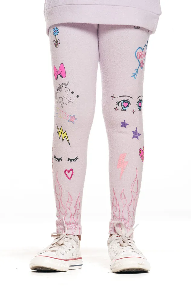 Chaser Brand Bottoms Girls Dear Diary Leggings