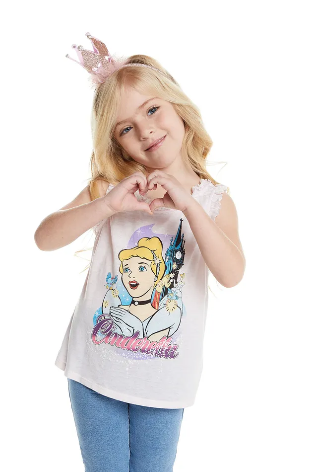 Chaser Brand Disney Cinderella Royal Ball Girls Tops