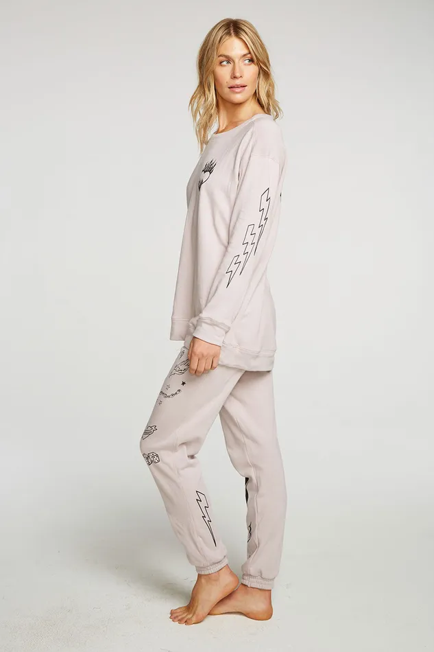 Chaser Brand Tops Womens Dear Diary