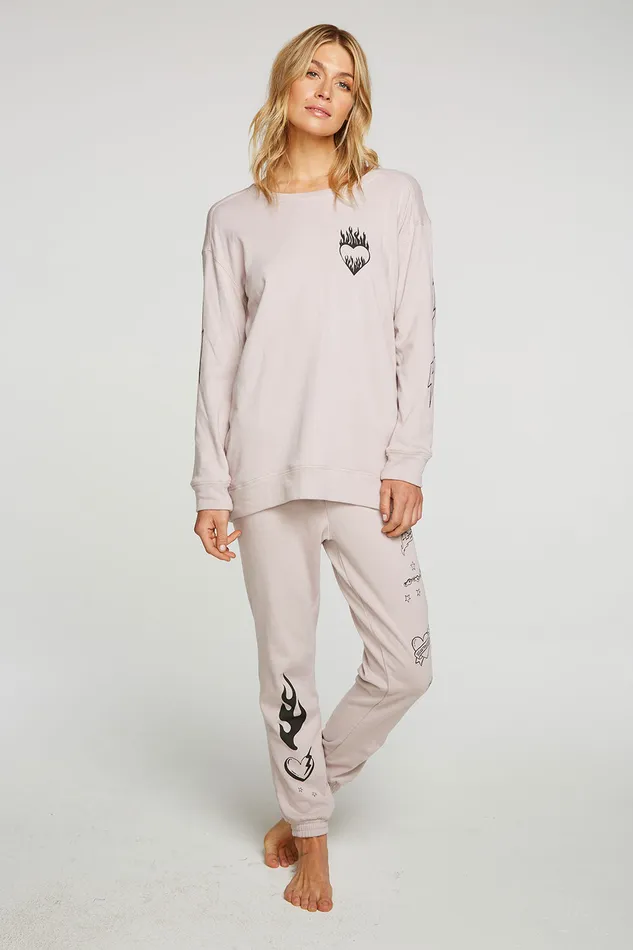 Chaser Brand Tops Womens Dear Diary