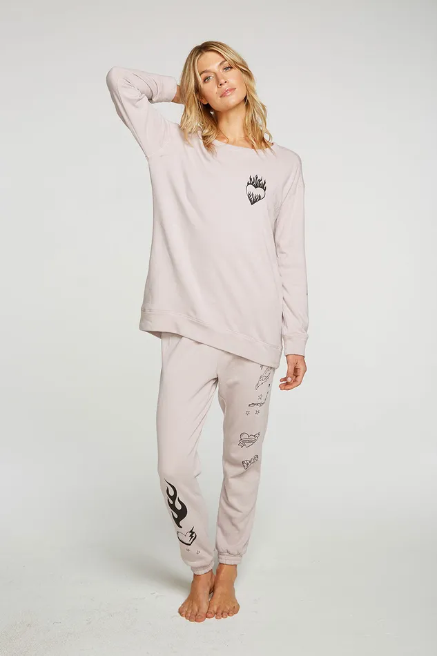Chaser Brand Tops Womens Dear Diary