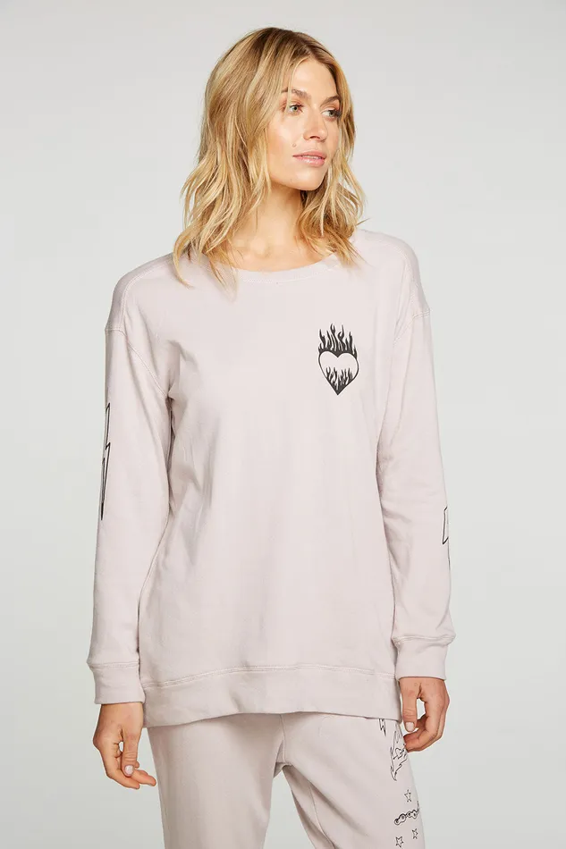 Chaser Brand Tops Womens Dear Diary