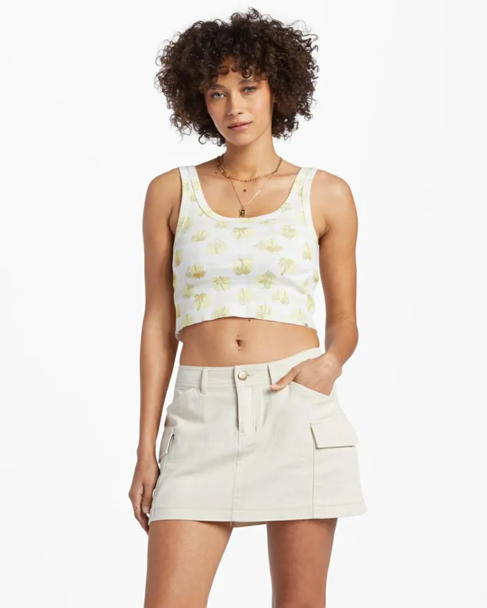 Check The Palms Knit Multi Women Billabong Tops