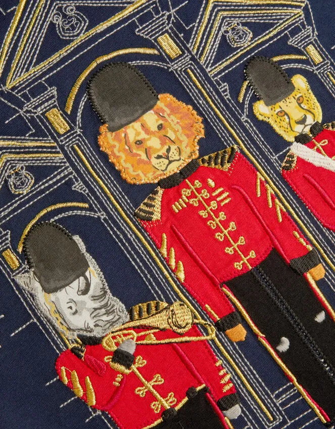 Children Animal London Guards TShirt Blue Monsoon Tops and TShirts