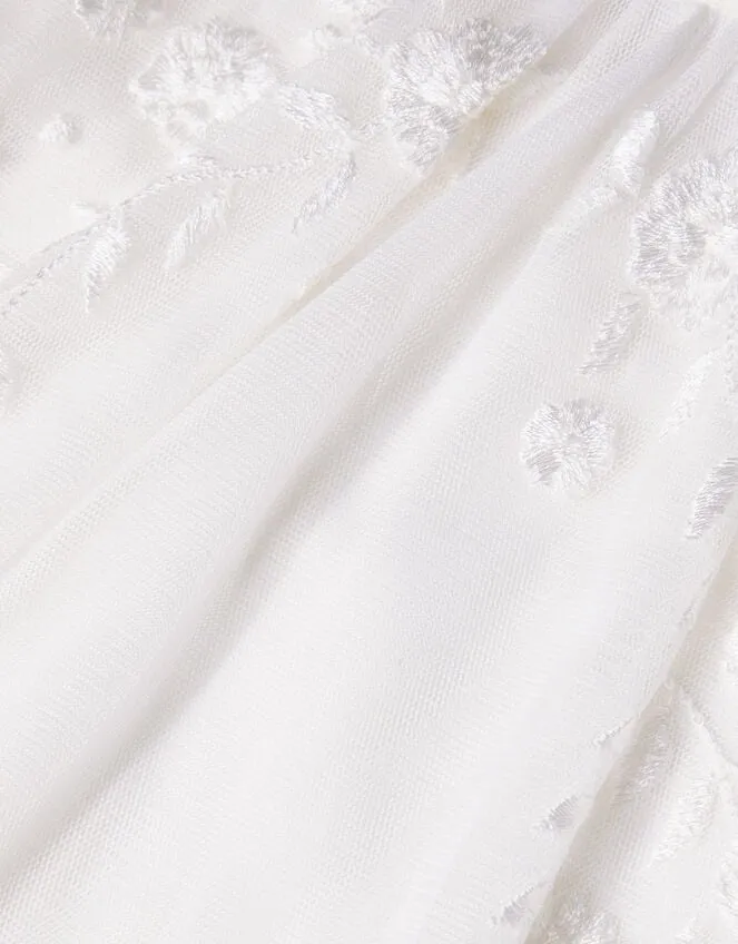 Children Baby Amelia Net Embroidered Dress Ivory Monsoon Dresses