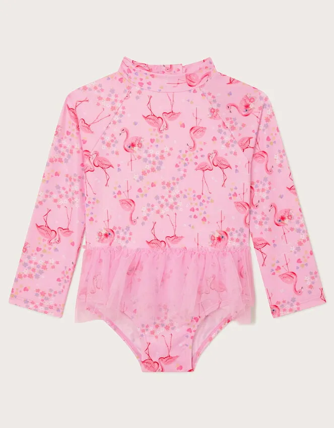 Children Baby Flamingo Swimsuit Pink Monsoon Beachwear and Swimwear