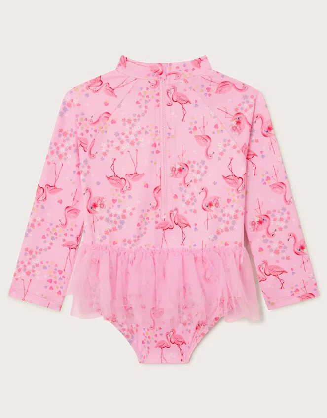 Children Baby Flamingo Swimsuit Pink Monsoon Beachwear and Swimwear