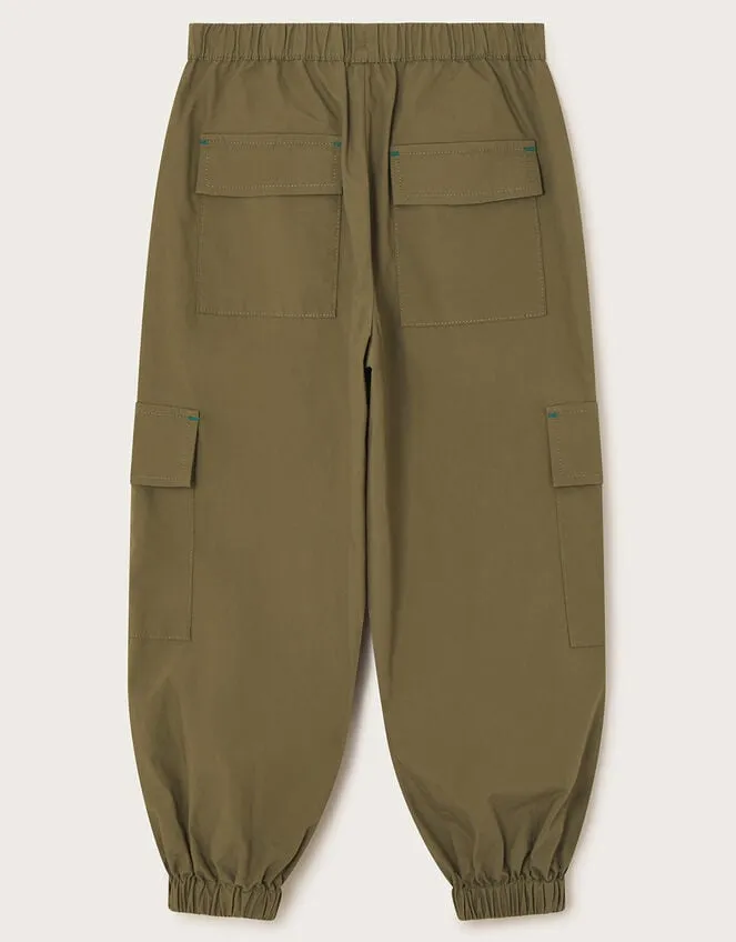 Children Cargo Pants Green Monsoon Casualwear Collection