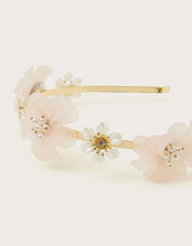 Children Frosted Flower Headband Monsoon Girls039 Hair Accessories