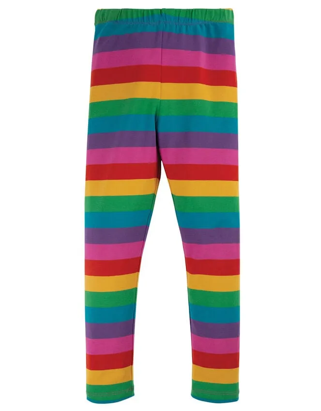 Children Frugi Rainbow Stripe Leggings Multi Monsoon Trousers and Shorts
