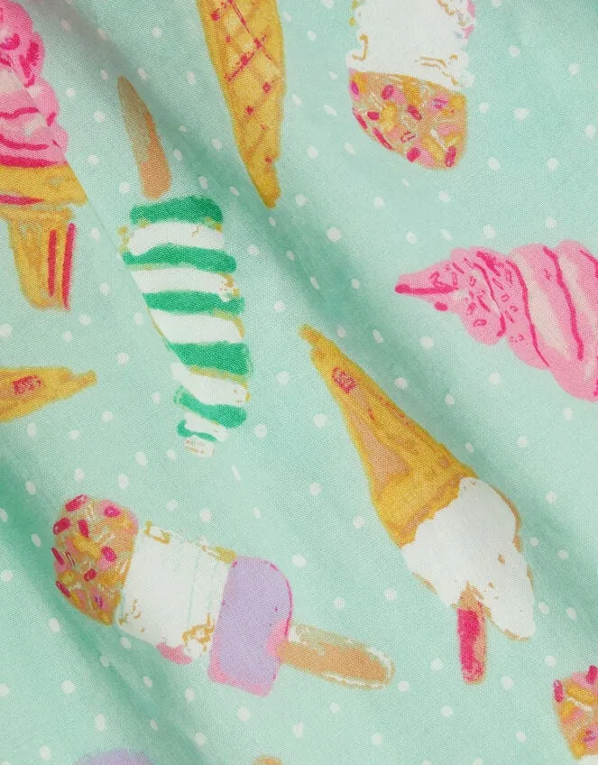 Children Ice Cream Dress Blue Monsoon Dresses