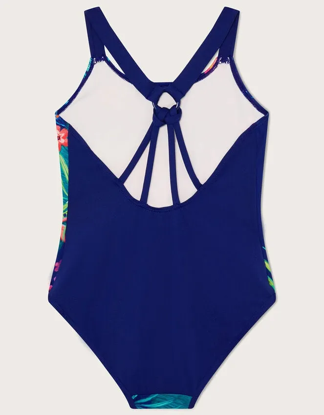 Children Koala Swimsuit With Recycled Polyester Blue Monsoon Beachwear and Swimwear