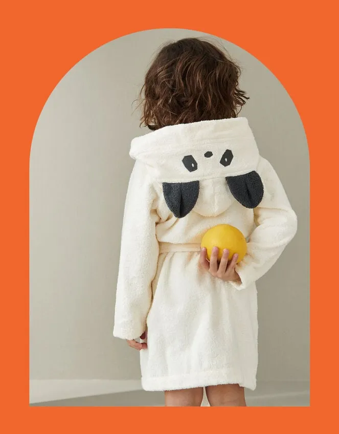 Children Liewood Lily Panda Bathrobe Cream Monsoon Boys039 Accessories