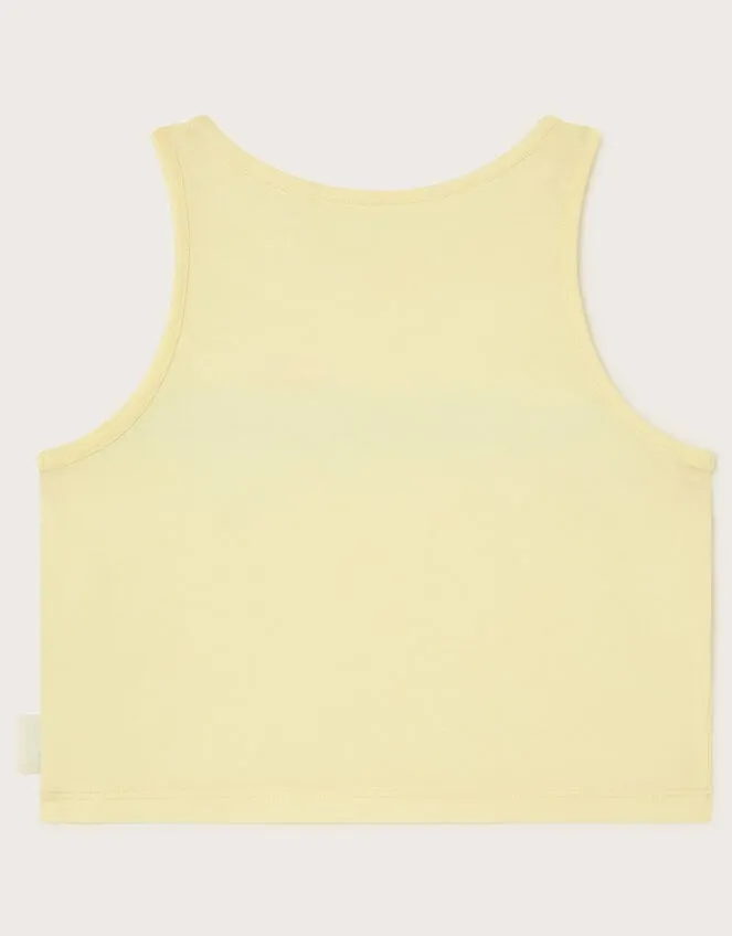 Children Ride The Wave Vest Yellow Monsoon Tops and TShirts