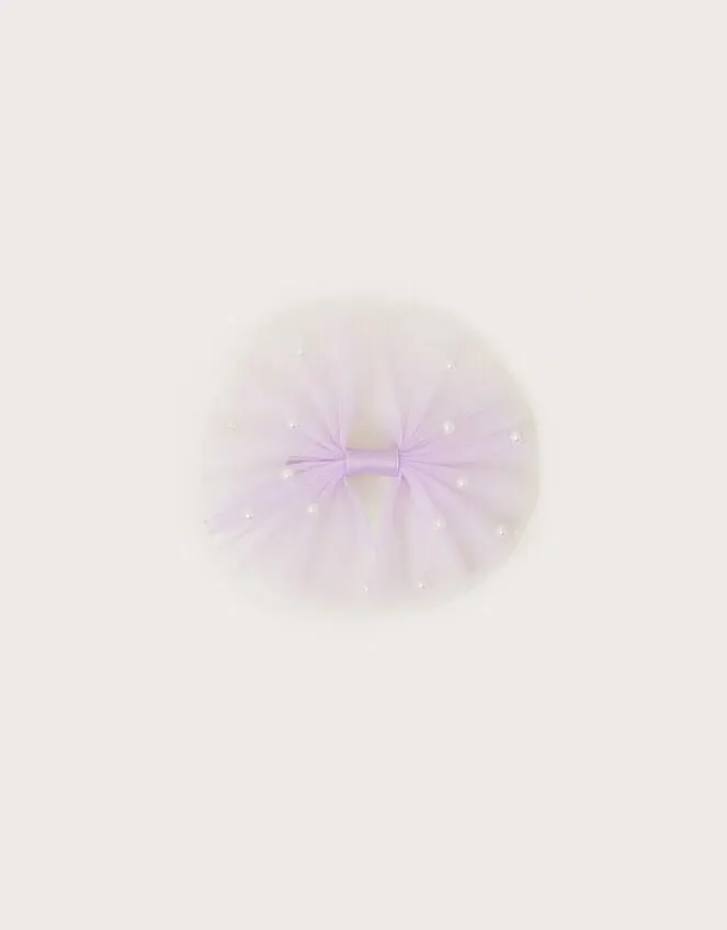 Children Ruffle Bow Pearl Clip Monsoon Girls039 Hair Accessories