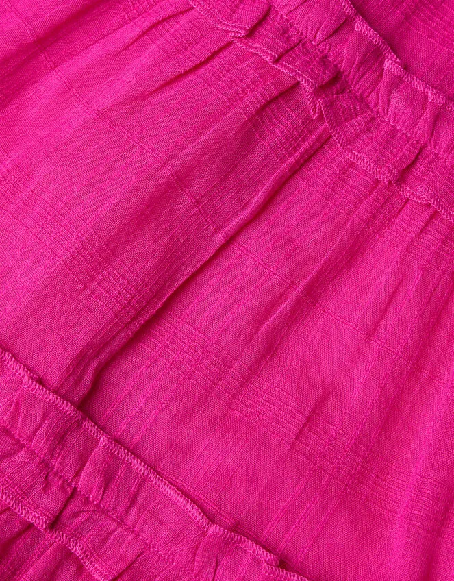 Children Ruffle Trim Beach Dress Pink Monsoon Dresses