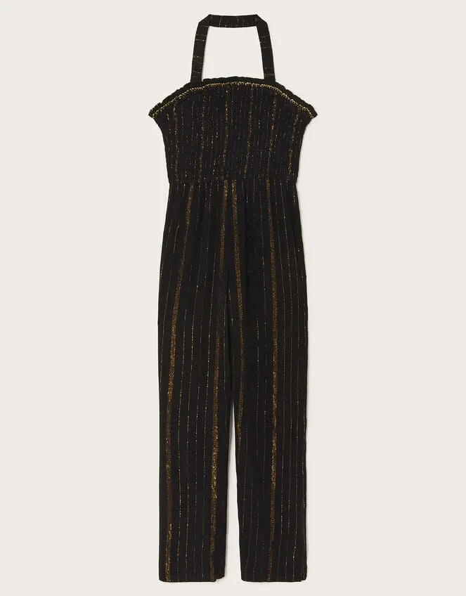 Children Sparkle Jumpsuit Black Monsoon Beachwear and Swimwear
