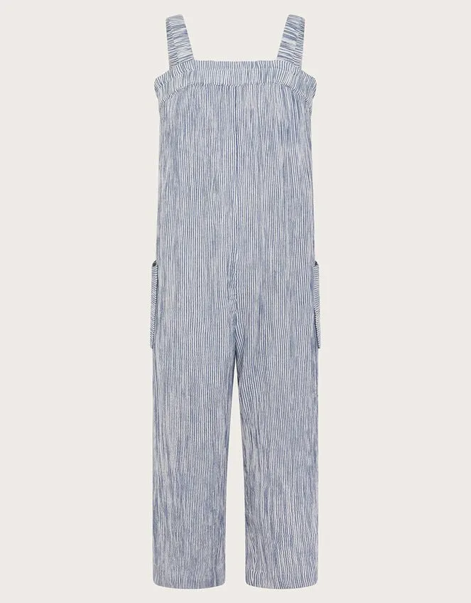 Children Stripe Jumpsuit Blue Monsoon Beachwear and Swimwear