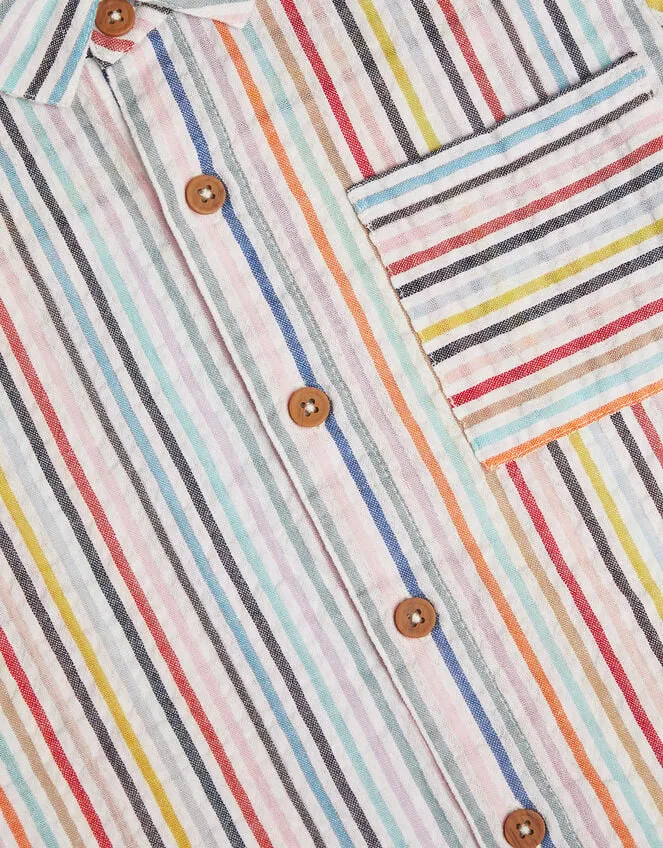 Children Stripe Shirt Multi Monsoon Tops and TShirts